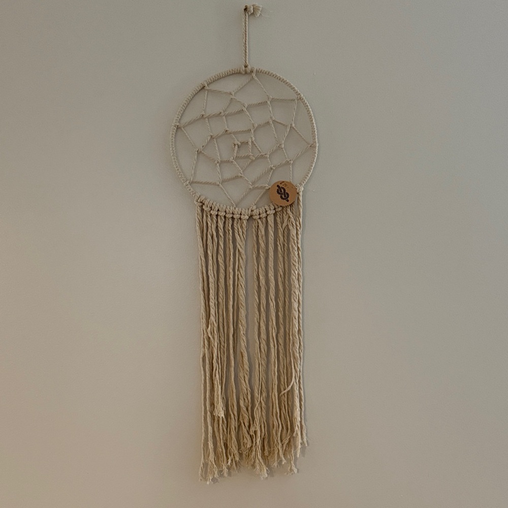 Cream Dreamcatcher Wall Hanging